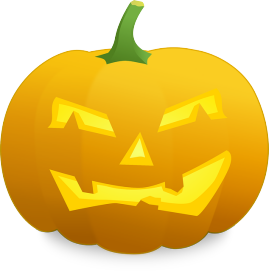 pomysł na lampion z dyni na Halloween fot. OpenClips Pixabay