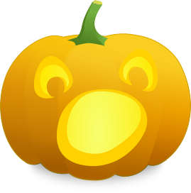 pomysł na lampion z dyni na Halloween fot. OpenClips Pixabay