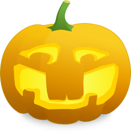 pomysł na lampion z dyni na Halloween fot. OpenClips Pixabay