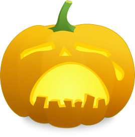 pomysł na lampion z dyni na Halloween fot. OpenClips Pixabay