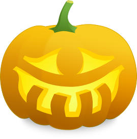 pomysł na lampion z dyni na Halloween fot. OpenClips Pixabay