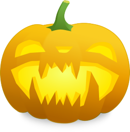 pomysł na lampion z dyni na Halloween fot. OpenClips Pixabay