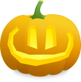 pomysł na lampion z dyni na Halloween fot. OpenClips Pixabay