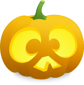 pomysł na lampion z dyni na Halloween fot. OpenClips Pixabay