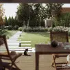 Ogród z warzywnikiem w skrzyniach