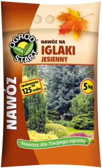 Ogród start Jesienny nawóz do iglaków