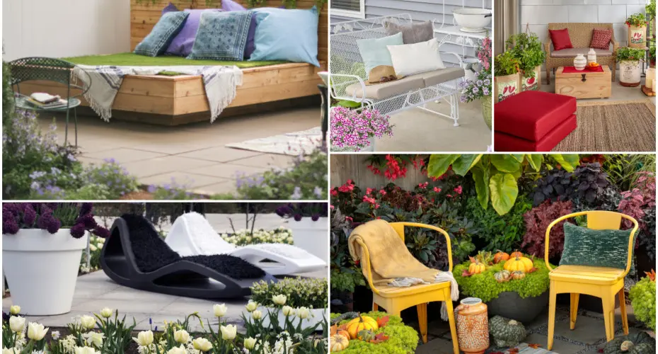 15 pomysłów na strefę wypoczynku | Jak pięknie odpoczywać w ogrodzie i na tarasie?