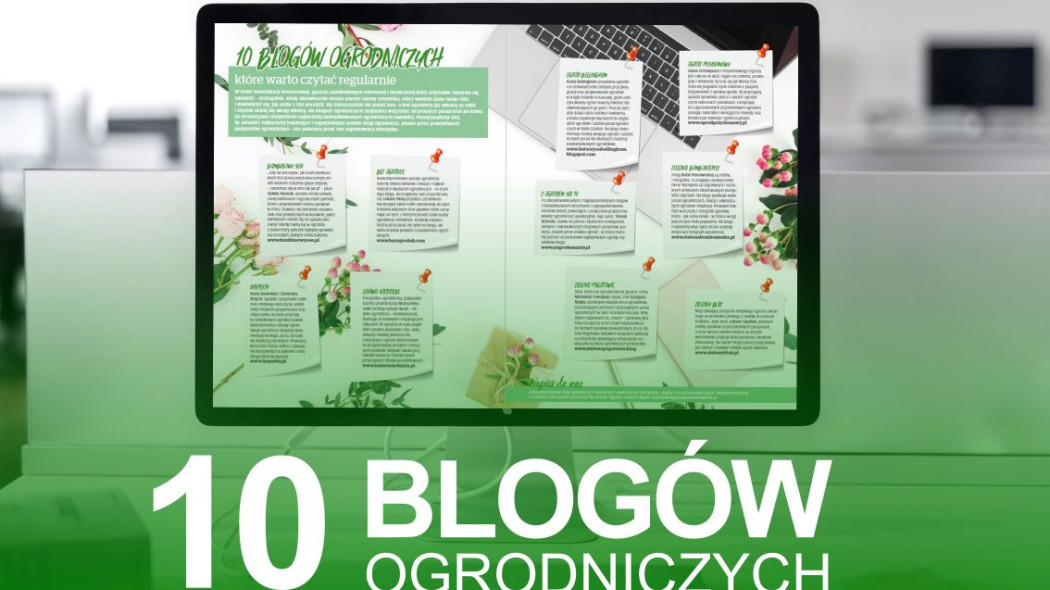 10 najpopularniejszych blogów ogrodniczych