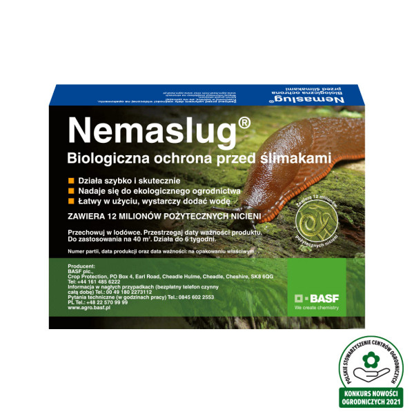 Nemaslug - polecany produkt ogrodniczy