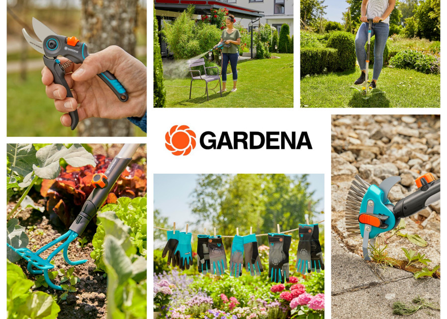 Narzędzia do wiosennej pielęgnacji ogrodu - Gardena
