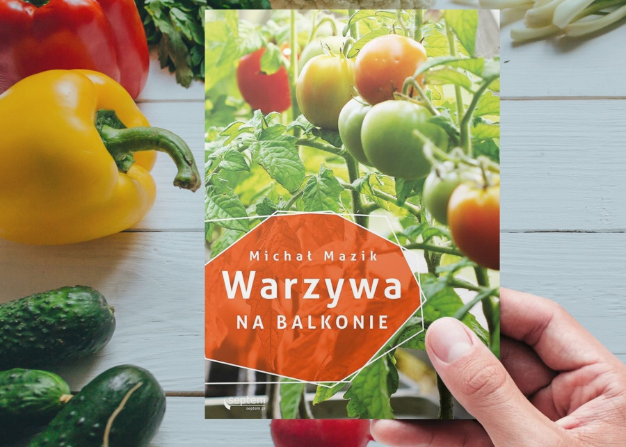 Warzywa na balkonie - nowa książka Michała Mazika