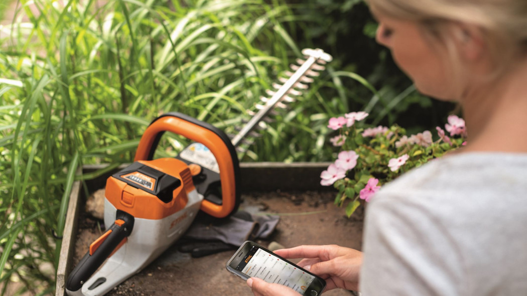 STIHL CONNECTED – zarządzanie narzędziami ogrodowymi