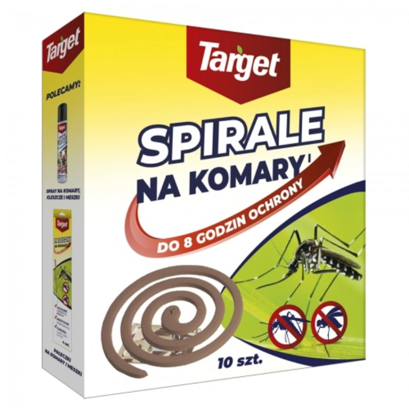 Spirale odstraszające komary 10 sztuk Target, Sklep Zielony Ogródek