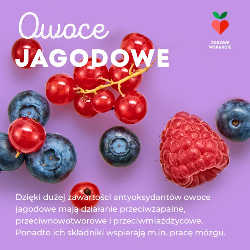 Dlaczego warto jeść owoce jagodowe