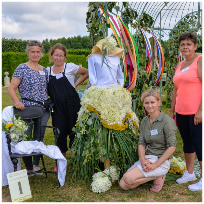 Relacja z VI Kulinarnego Festiwalu Kwiatów Jadalnych 2021 konkurs florystyczny