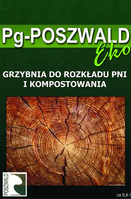 Grzybnia do usuwania pni i do kompostowania