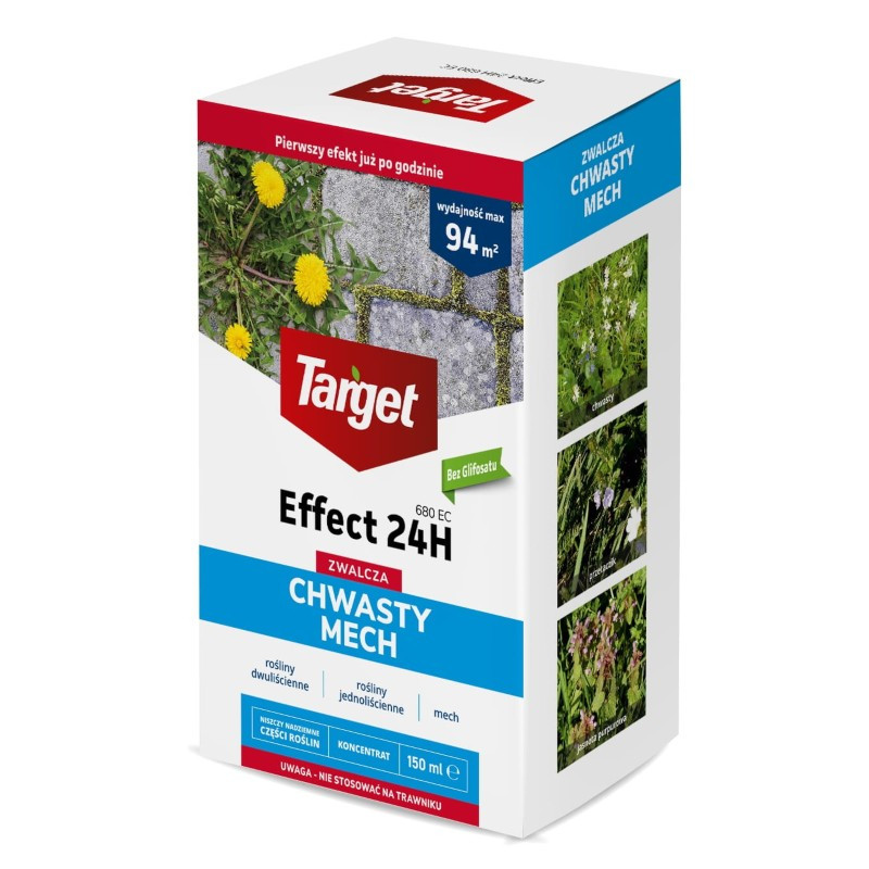 Effect24h 680 EC zwalcza chwasty i mech w 24h Target, Sklep ZielonyOgrodek