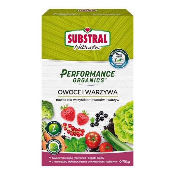 Nawóz dla owoców i warzyw Performance Organics Substral Naturen, Sklep ZielonyOgrodek pl