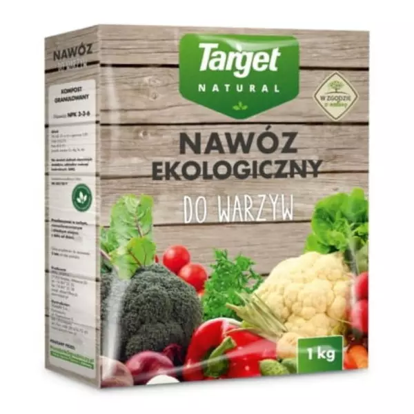 Nawóz ekologiczny do warzyw Target Natural, Sklep ZielonyOgrodek pl