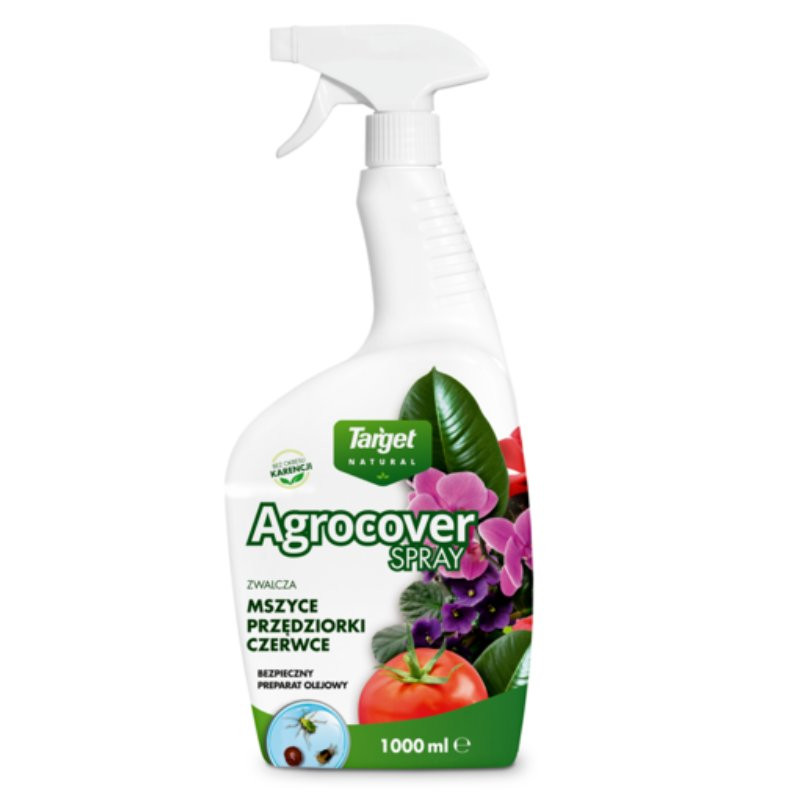 Agrocover spray mszyce przędziorki czerwce Target Natural