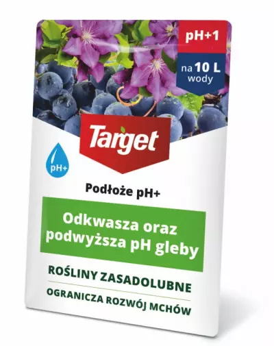 Podłoże pH- zakwasza i zmniejsza pH gleby