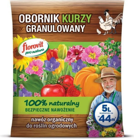 granulowany obornik ptasi