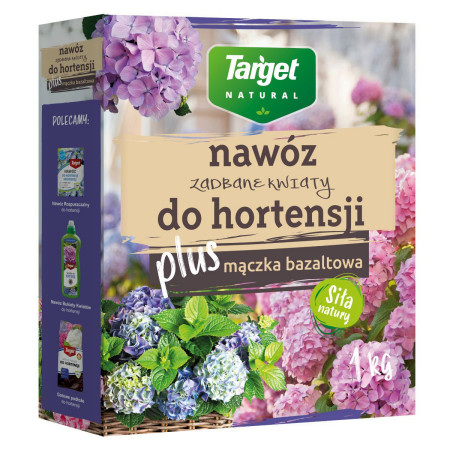 Nawóz z mączką bazaltową do hortensji