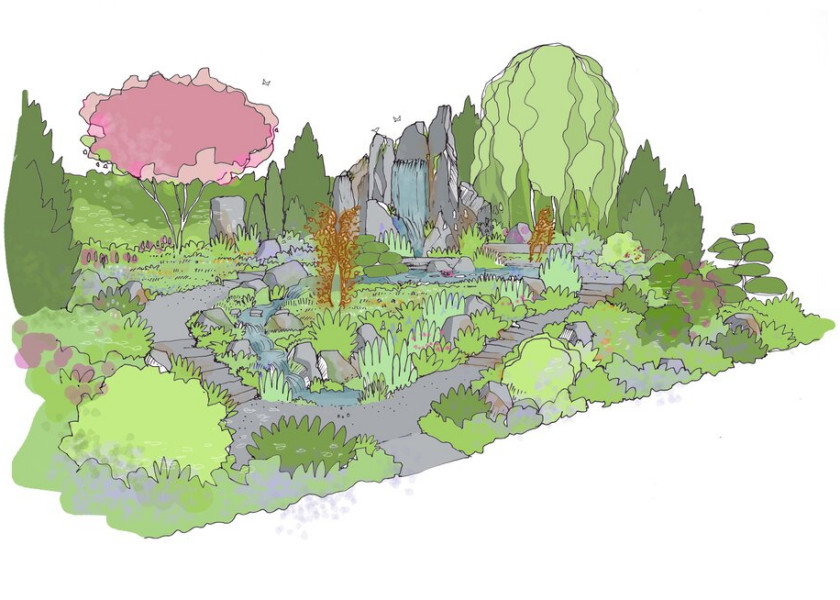 Bodmin Jail: 60° East – A Garden Between Continents | Chelsea Flower Show 2021 Bodmin Jail: 60° East – A Garden Between Continents | Chelsea Flower Show 2021