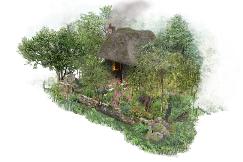 The Blue Diamond Forge Garden | Chelsea Flower Show 2021