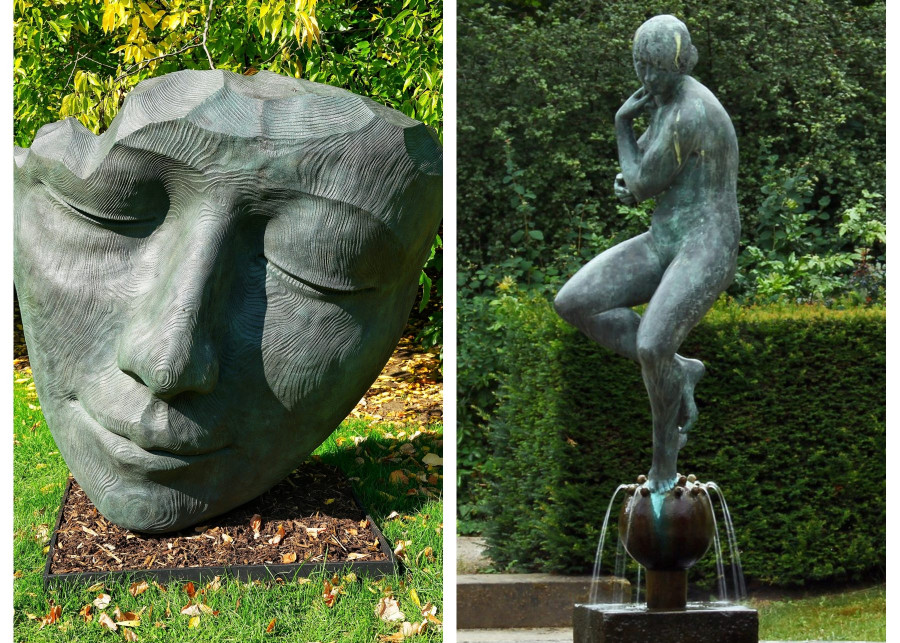 Modne rzeźby ogrodowe - fot. Kerstin Riemer, Richard Mcall - Depositphotos