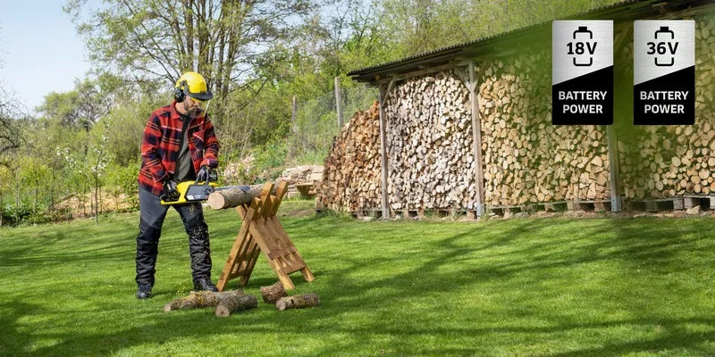 Akumulatorowa pilarka łańcuchowa