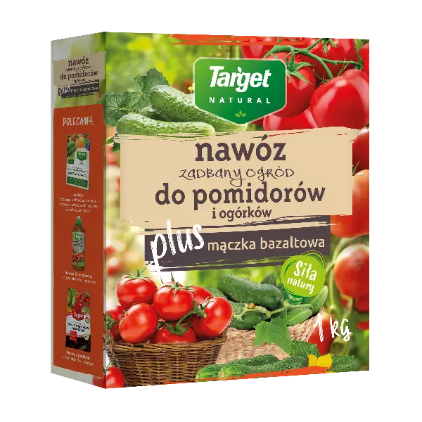 Nawóz z mączką bazaltową do pomidorów i ogórków