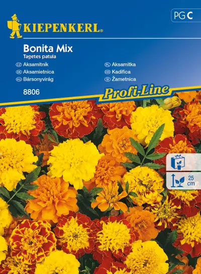 Aksamitka 'Bonita', mieszanka