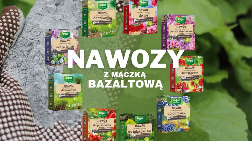 Nawozy z mączką bazaltową