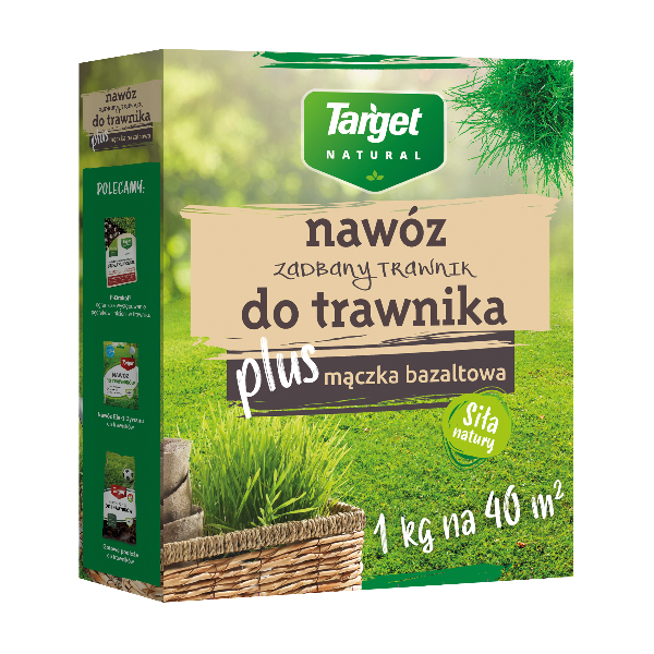 Nawóz z mączką bazaltową do trawnika