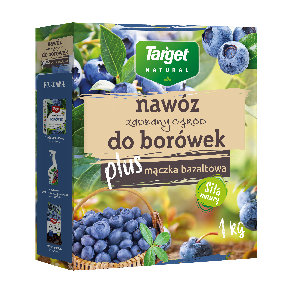 Nawóz z mączką bazaltową do borówek