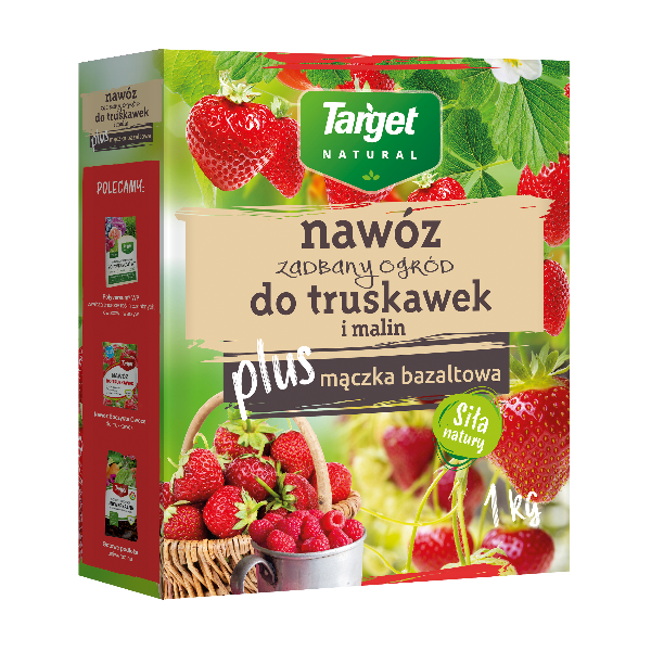 Nawóz z mączką bazaltową do truskawek i malin