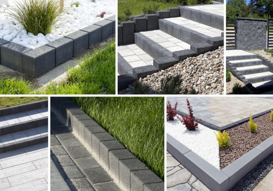 Obrzeża w ogrodzie – beton funkcjonalny i ozdobny