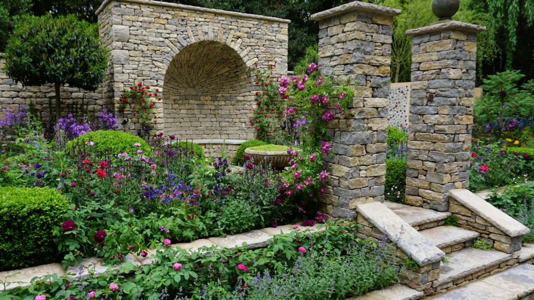 Esencja angielskiego ogrodu - ogród z Chelsea Flower Show