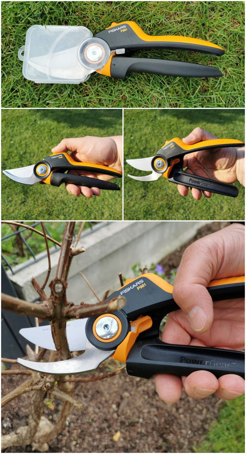 Test sekatora P961 Fiskars