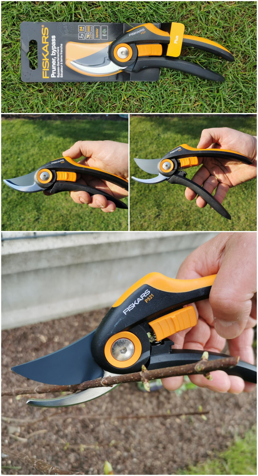 Test sekatora P521 Fiskars