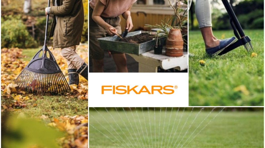 Ogród eco waste z Fiskars