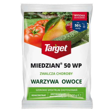 Miedzian 50 WP srodek zwalczajacy choroby warzyw i owocow