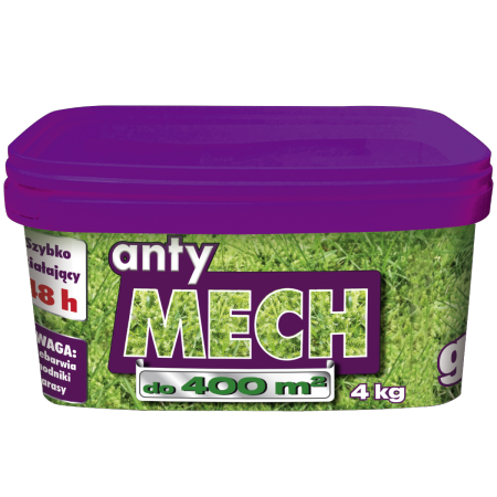 AntyMECH mikrogranulat – zwalcza mech na trawniku