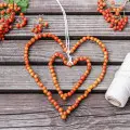 Jak zrobić serce z owoców jarzębiny | DIY