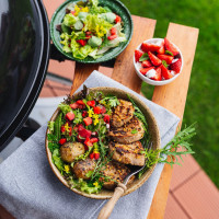 Salsa truskawkowa z grillowanymi polędwiczkami – na meksykańską nutę