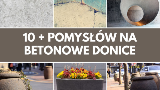 Jak zrobić betonowe donice? | 10+ niebanalnych pomysłów