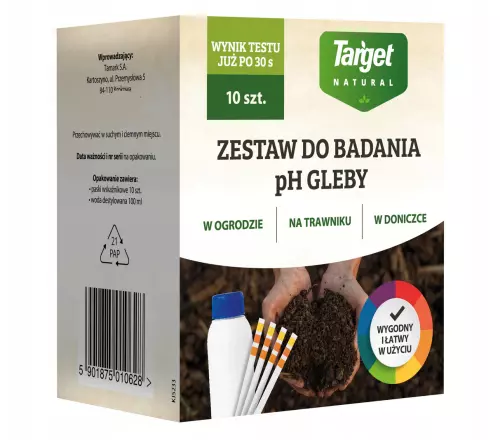 Zestaw do gadania odczynu gleby