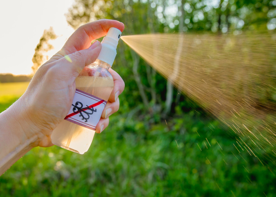 naturalny spray na komary - jak zrobić i stosować fot. FotoHelin Depositphotos