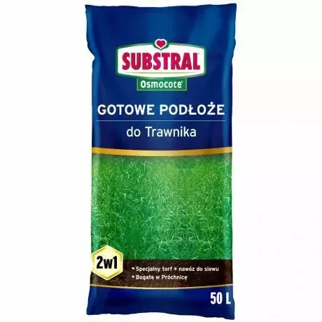 Gotowe podłoże do trawnika